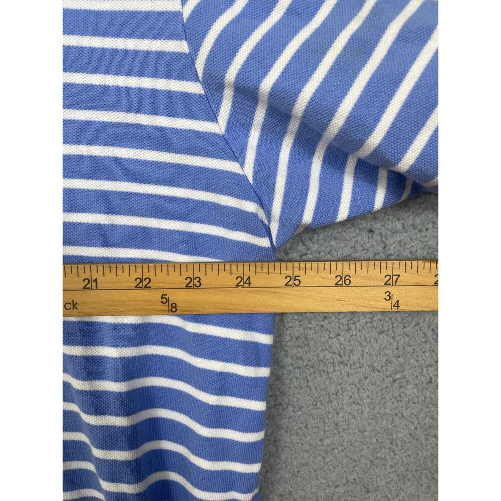 Polo Ralph Lauren Blue Striped Short Sleeve Polo Shirt Mens Size XXL - Picture 4 of 12